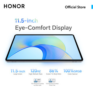 HONOR Pad X9 LTE 7(4GB) 128GB 11.5  120Hz 2K HONOR Fullview Display | 6 Speakers | Qualcomm 6nm Snapdragon 685 (1 Ye