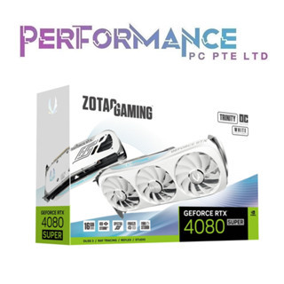 ZOTAC GAMING GeForce RTX 4080 RTX4080 SUPER Trinity OC White Edition 16GB GDDR6X (3 YEARS WARRANTY BY TECH DYNAMIC PTE L