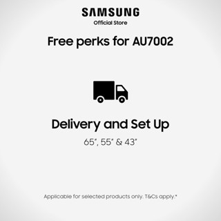 Samsung AU7002 UHD 4K Smart TV, 4 Ticks [Online Exclusive] Brand new and authentic 55 inch