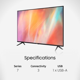 Samsung AU7002 UHD 4K Smart TV, 4 Ticks [Online Exclusive] Brand new and authentic 55 inch
