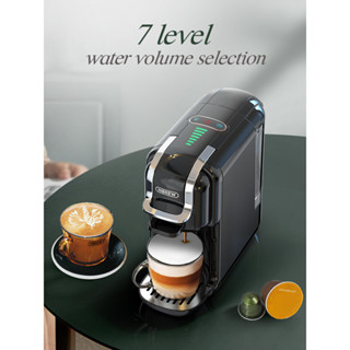 HiBREW 5 in 1 Multiple Capsule Coffee Machine Hot/Cold DG Cappuccino 19Bar Milk Frother Frothing Foamer H2B+M1A Brand ne