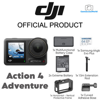 DJI Osmo Action 4 Standard / Adventure Combo (Authorised Reseller)Brand new