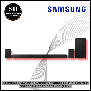 SAMSUNG  HW-Q990D 11.1.4 CH DOLBY ATMOS SOUNDBAR * 1 YEAR LOCAL WARRANTY BY SAMSUNG SGBrand new