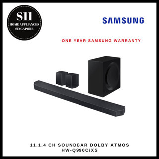 SAMSUNG  HW-Q990D 11.1.4 CH DOLBY ATMOS SOUNDBAR * 1 YEAR LOCAL WARRANTY BY SAMSUNG SGBrand new