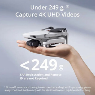 DJI Mini 4K Drone 4K/30fps HDR 20km FHD Video Transmission Original Brand New in StockBrand new 