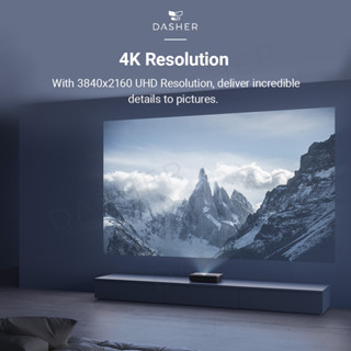 [Global] Xiaomi 4K laser projector 150 ''UHD resolution 1600 ANSI lumens ultra short throw distance home theaterBrand ne
