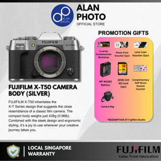 FUJIFILM XT50 Body  | Fujifilm Singapore Warranty