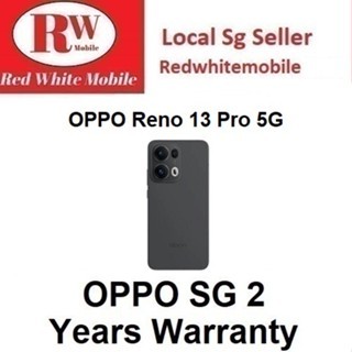 Oppo Reno 13 Pro 5G (Telco Set)-OPPO SG 2 Years Warranty with $69 Worth of Gift Bag and Oppo Enco Buds 2 Pro
