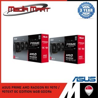ASUS PRIME AMD RADEON RX 9070XT EDITION 16GB GDDR6