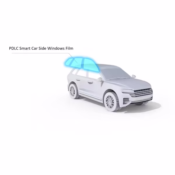 Colored Smart PDLC  Smart Film  Car Window Film Size Customize
