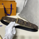 L*ouis V*uitton Belts Top Quality 35MM