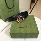 G*ucci Belts Top Quality 30MM