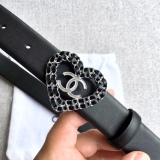 C*hanel Belts Top Quality 30MM