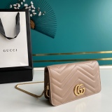 G*ucci Bag Top Quality 18*10.5*4.5CM