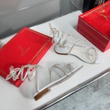 Women R*ᴇɴᴇ C*ᴀᴏᴠɪʟʟᴀ Top Sandals