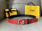 F*endi Belts Top Quality 34MM