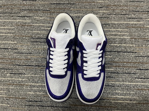 Men L*ouis V*uitton x A*ir J*ordan Top Sneakers