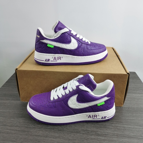 O*ff-W*hite x N*ike Air Force 1 x L*V Low