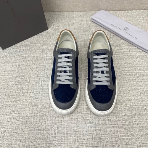 Men B*runello C*ucinell Top Sneakers