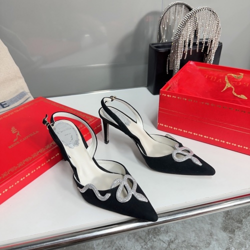 Women R*ᴇɴᴇ C*ᴀᴏᴠɪʟʟᴀ Top Sandals 7.5CM