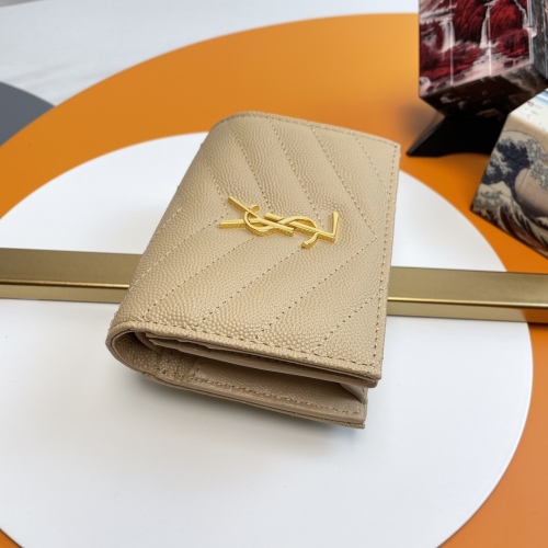 Y*SL Wallets Top Quality 11*8.5*3CM
