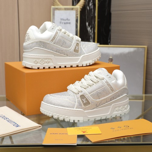 Men L*ouis V*uitton Top Sneakers
