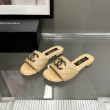Women C*hanel Top Slippers