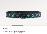 L*ouis V*uitton Belts Top Quality 40MM