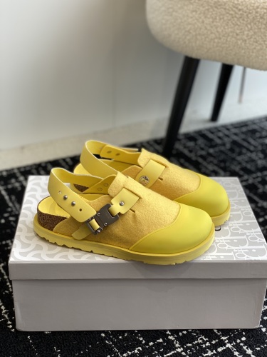 Men Women D*ior x B*irkenstock Top Sandals