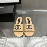 Women C*hanel Top Slippers