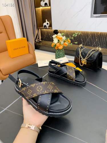 Women L*ouis V*uitton Top Slippers