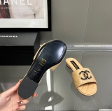 Women C*hanel Top Slippers