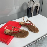 Women R*ᴇɴᴇ C*ᴀᴏᴠɪʟʟᴀ Top Sandals