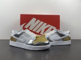 N*IKE DUNK LOW WMNS “Metallic” DH4403-700