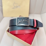 C*hristian L*ouboutin Belts Top Quality 34MM