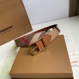 B*urberrry Belts Top Quality 30MM