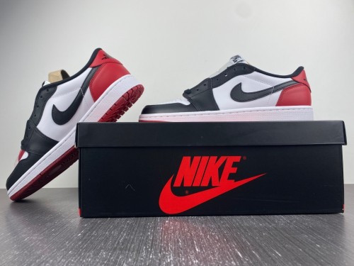 Air Jordan 1 OG High Black Toe 555088-125