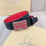 C*hristian L*ouboutin Belts Top Quality 34MM