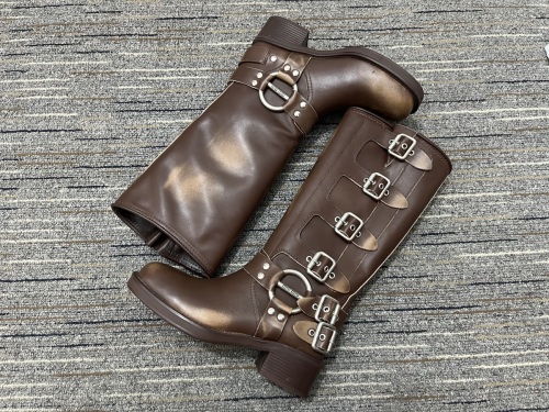 Women M*IU M*IU Top Quality Boots