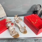 Women R*ᴇɴᴇ C*ᴀᴏᴠɪʟʟᴀ Top High Heels 10CM