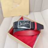 C*hristian L*ouboutin Belts Top Quality 34MM