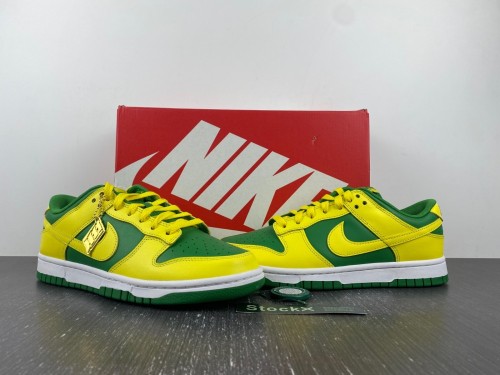 N*ike Dunk Low “Reverse Brazil” DV0833-300