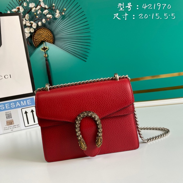 G*ucci Bag Top Quality 20*15.5*5CM