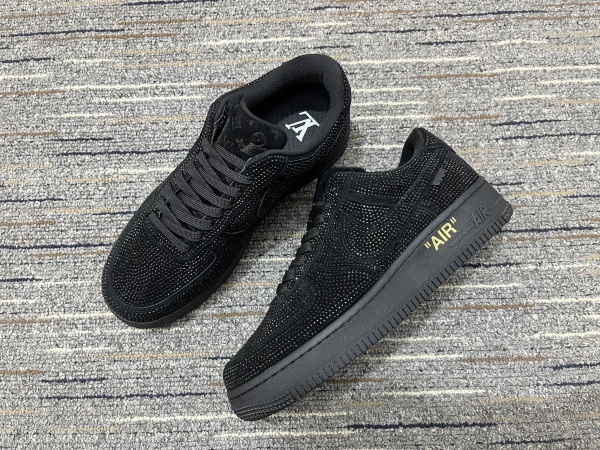 Men L*ouis V*uitton x A*ir J*ordan Top Sneakers