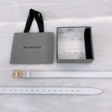 B*alenciaga Belts Top Quality 30MM