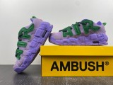 Detailed Look at the AMBUSH x N*ike Air More Uptempo Low Lilac FB1299-500