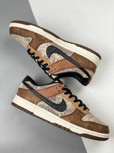 N*ike Dunk Low Premium CO.JP Brown Snakeskin FJ5434-120
