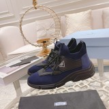 Men Women P*rada Top Sneaker