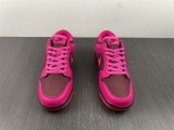 N*ike Spruces Up Its Dunk Low Team Red/Pink DQ9324-600