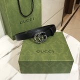 G*ucci Belts Top Quality 30MM